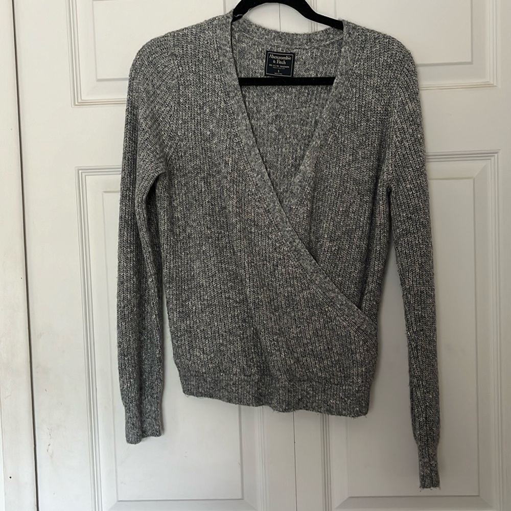 Abercrombie wrap sweater